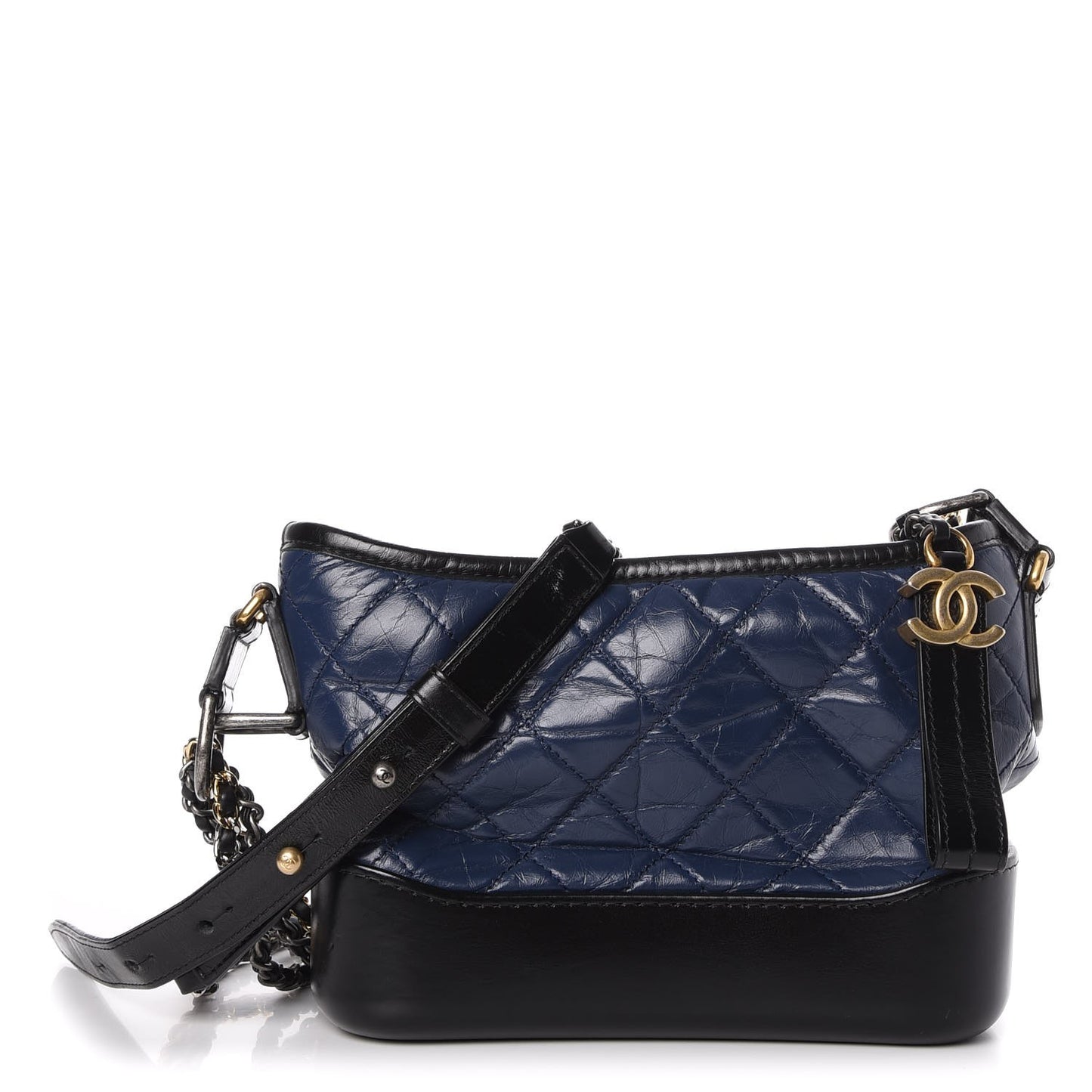 Goatskin Monogram Large Belle De Jour Clutch Black