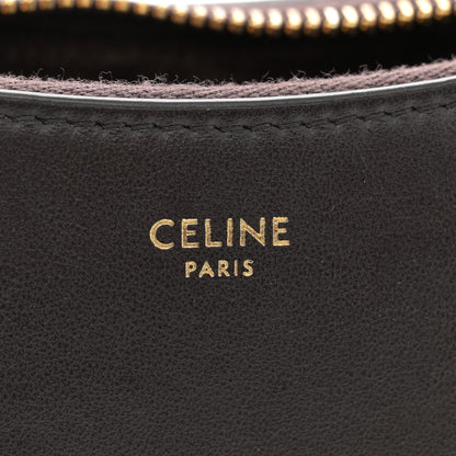 Celine Smooth Calfskin Medium Strap Ava Shoulder Bag Dark Brown 6 of 10