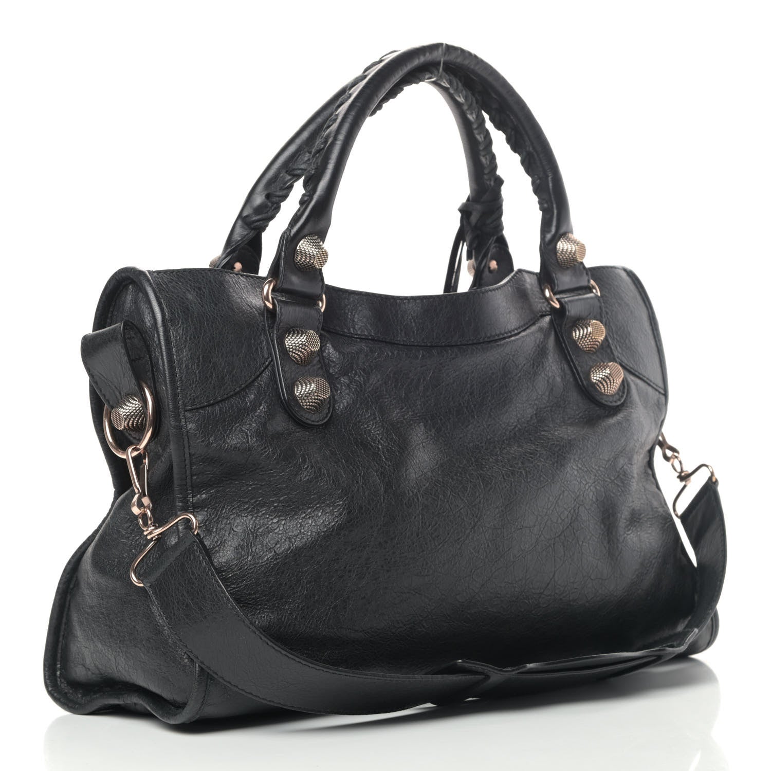 Balenciaga Agneau Giant 21 Rose Gold Hardware City Black 2 of 4