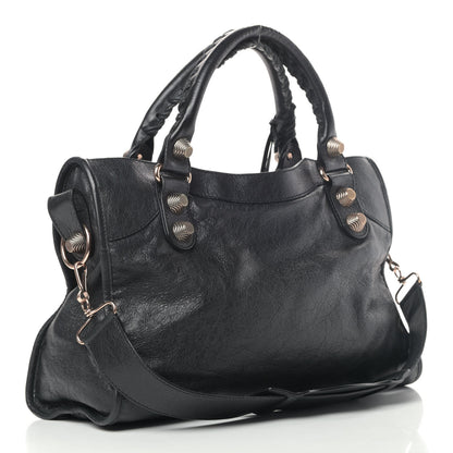 Balenciaga Agneau Giant 21 Rose Gold Hardware City Black 2 of 4