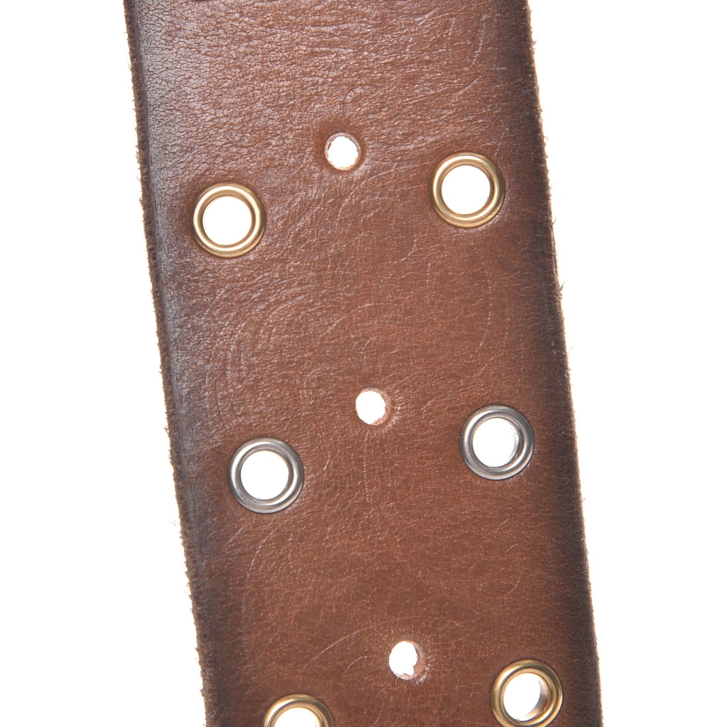 Faded Calfskin Grommet Double G 40mm Belt 65 26 Cuir