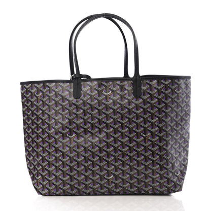 Goyard Goyardine Saint Louis Claire Voie PM Black Violet 2 of 8