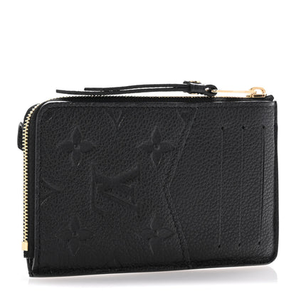 Louis Vuitton Empreinte Recto Verso Card Holder Black 3 of 9