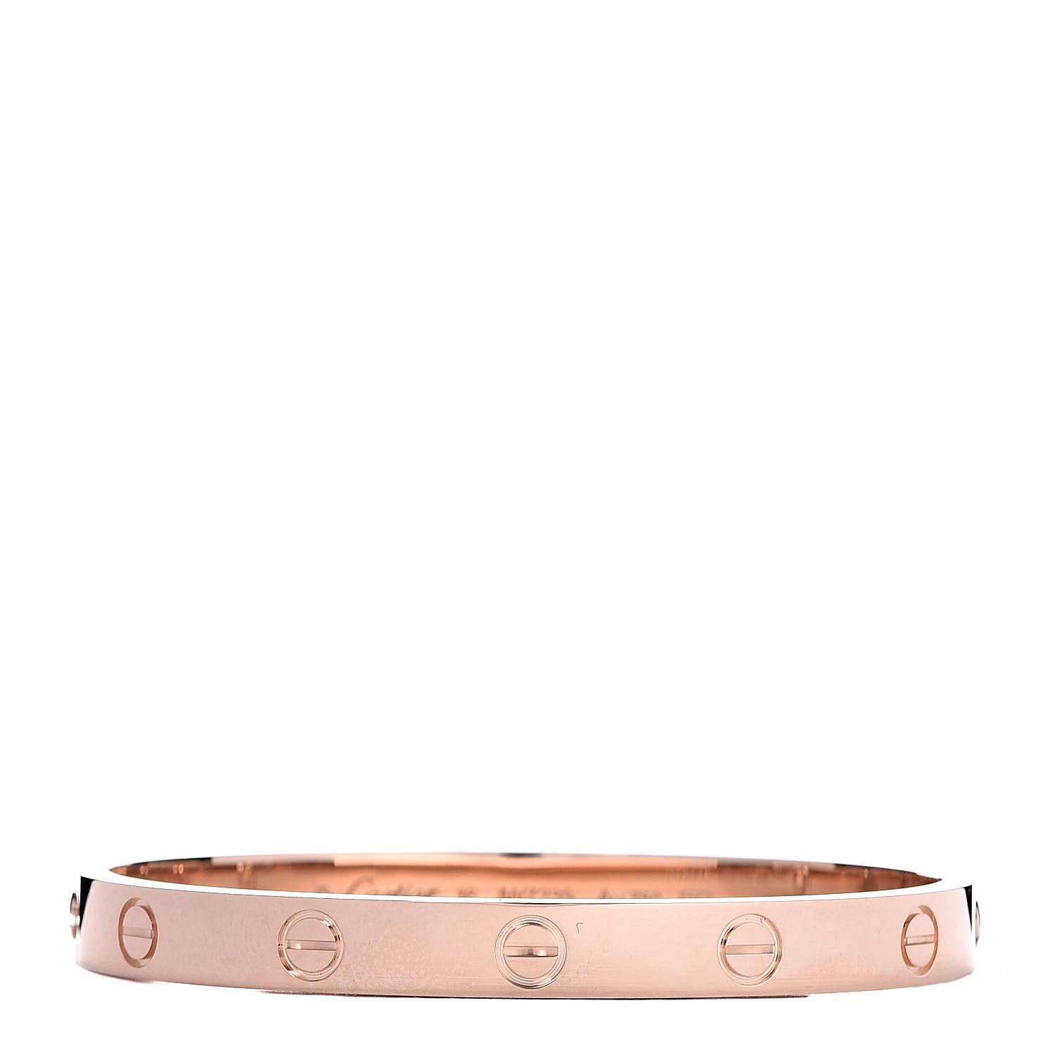 Cartier 18K Pink Gold LOVE Bracelet 16 1 of 7