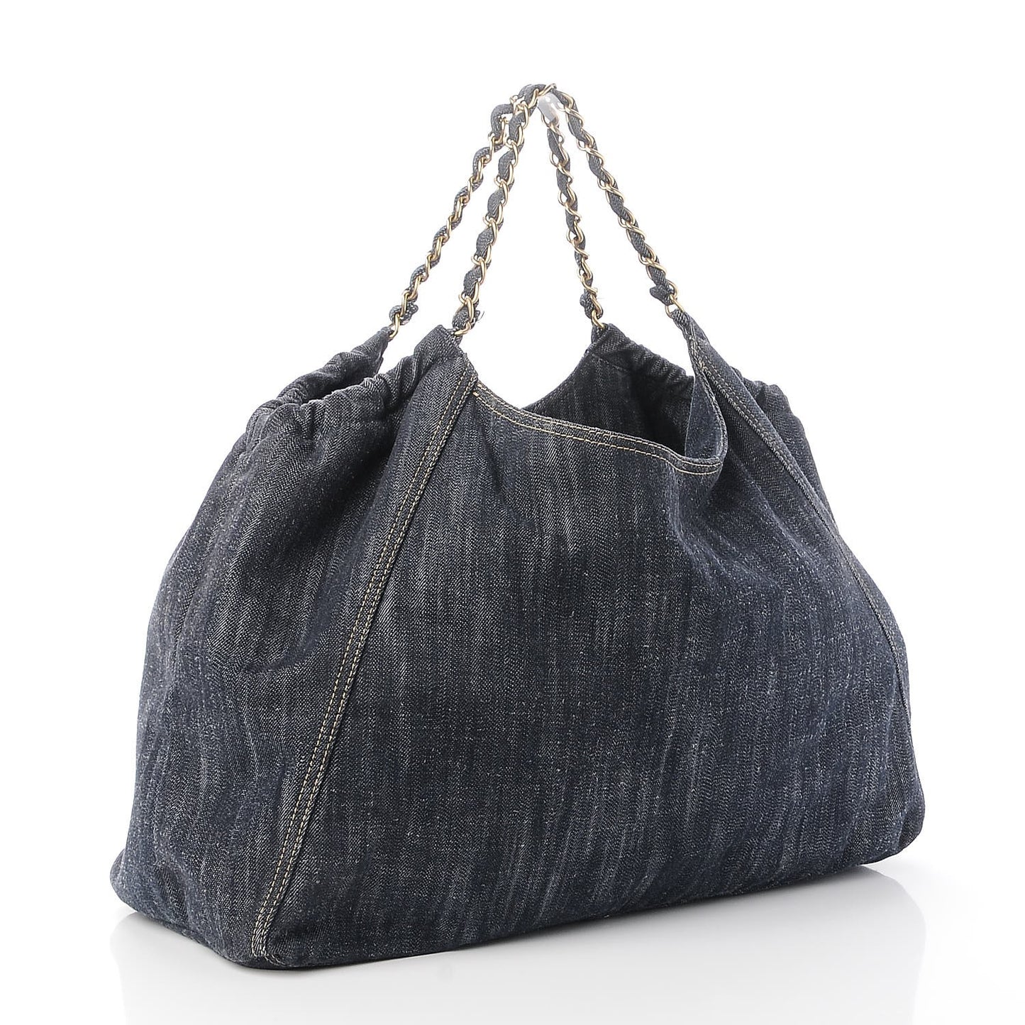 Denim XL Coco Cabas Tote Dark Blue