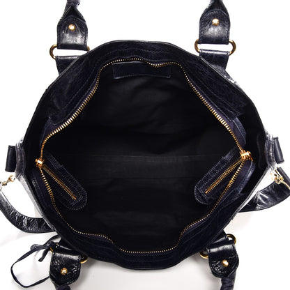 Balenciaga Agneau Giant 21 Gold Hardware Part Time Navy 6 of 17