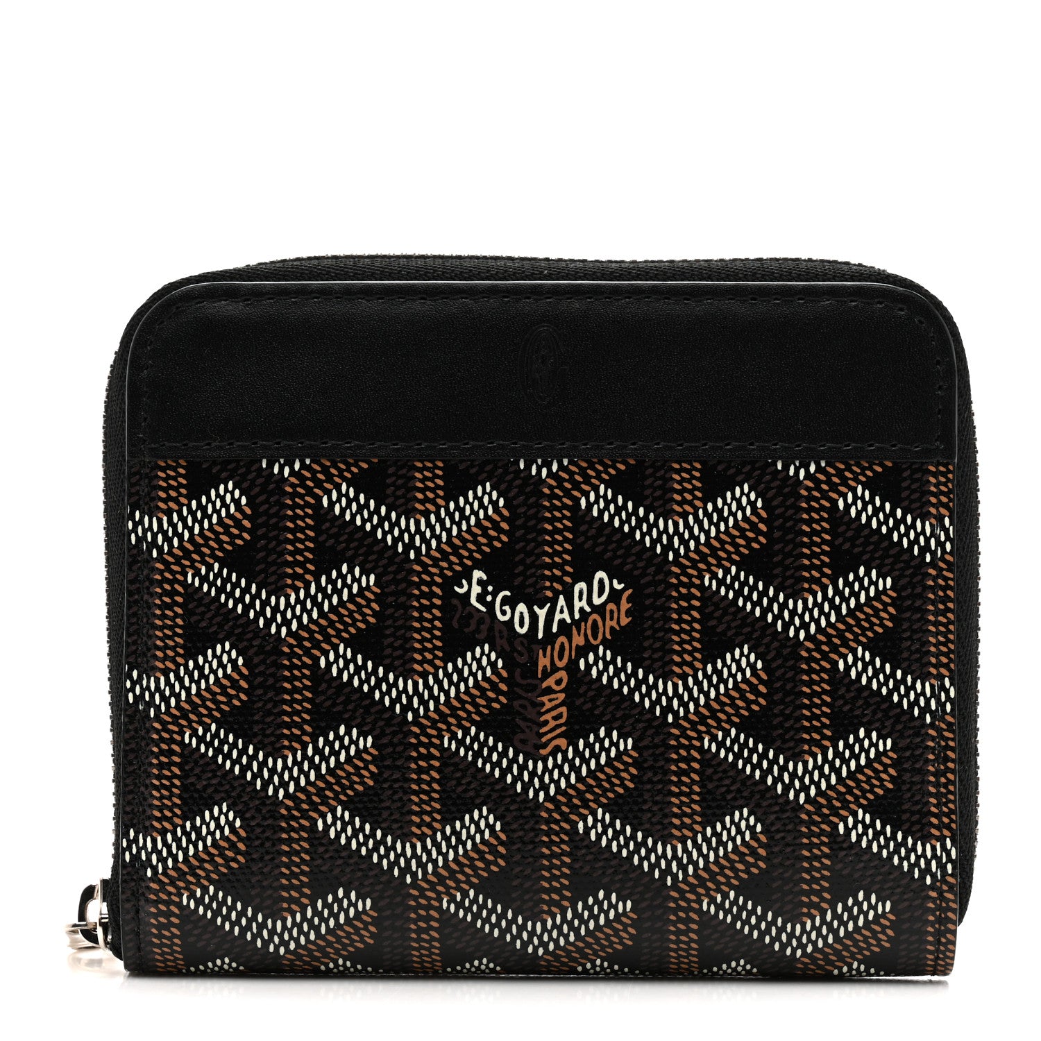 Goyard Goyardine Matignon PM Wallet Black 1 of 8
