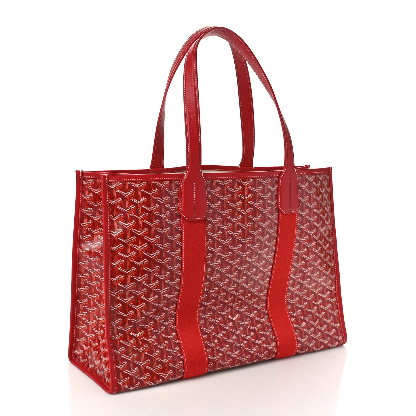 Goyardine Villette Tote Red