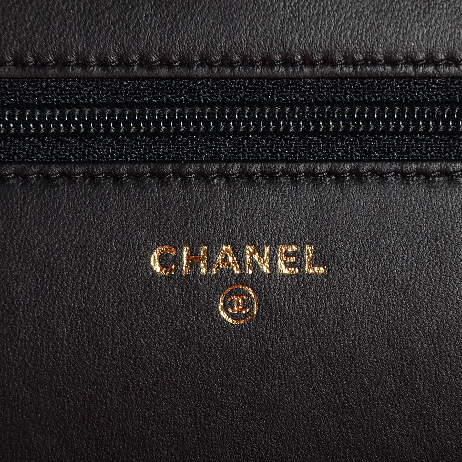 Chanel Lambskin Quilted Boy Wallet On Chain WOC Black 6 of 9