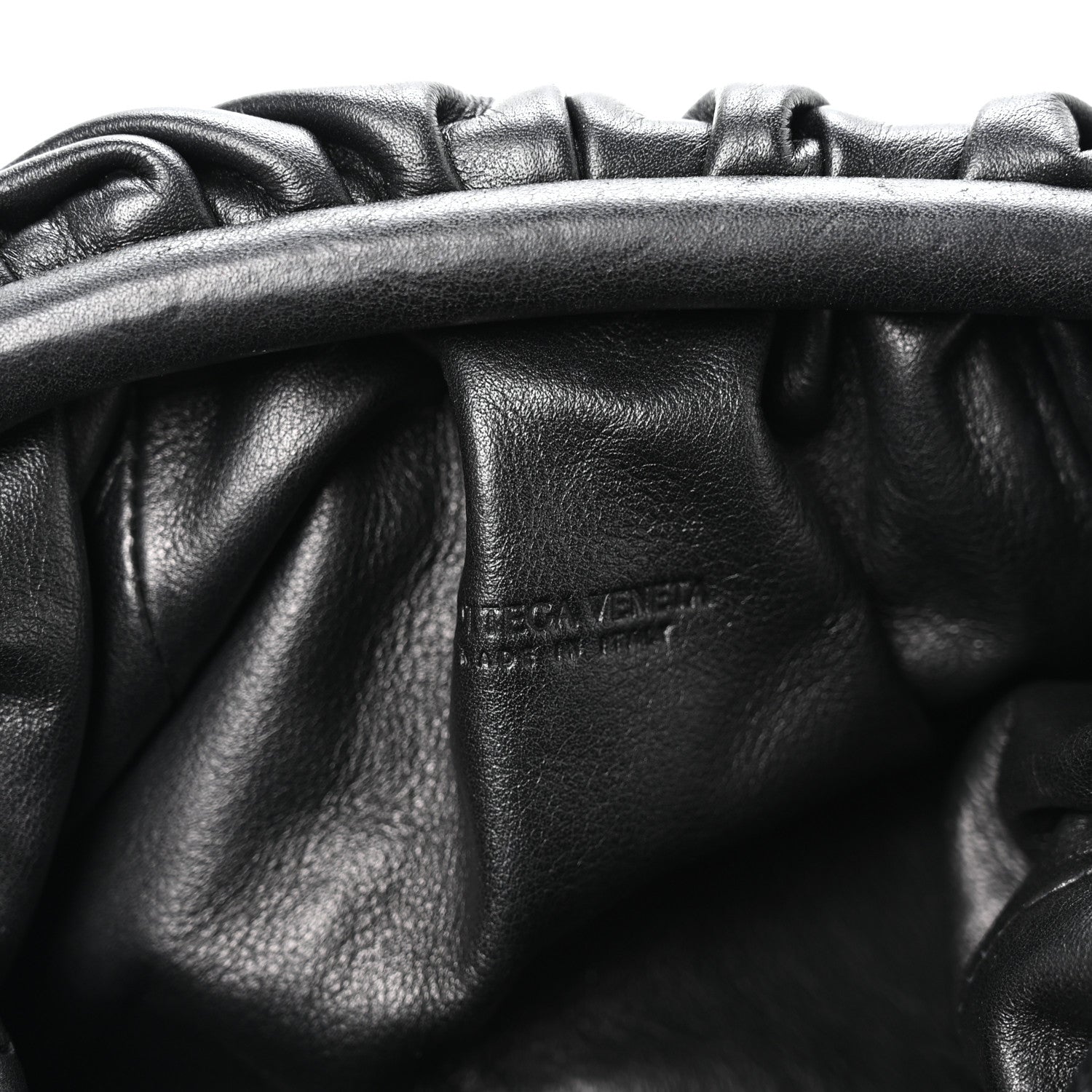 Bottega Veneta Butter Calfskin The Mini Pouch Black 1839291