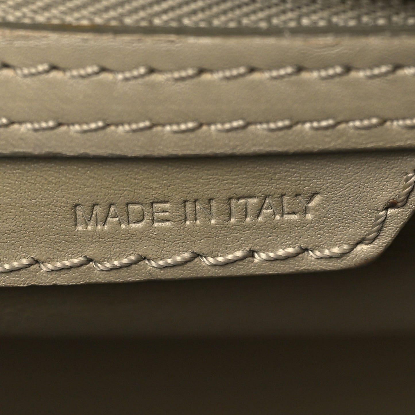 Smooth Calfskin Micro Luggage Khaki