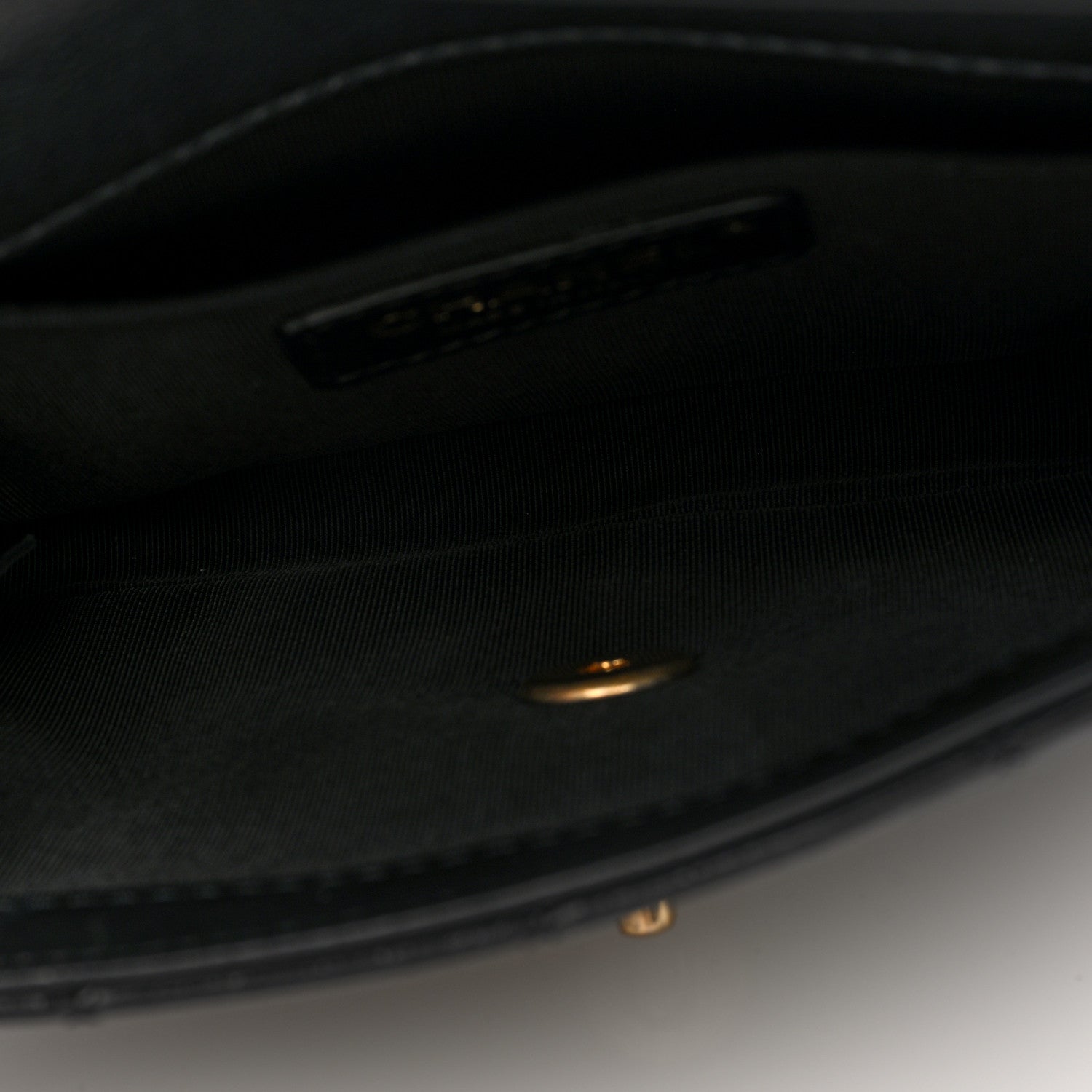 Chanel Calfskin Quilted Flap Waist Bag Black 5 of 10