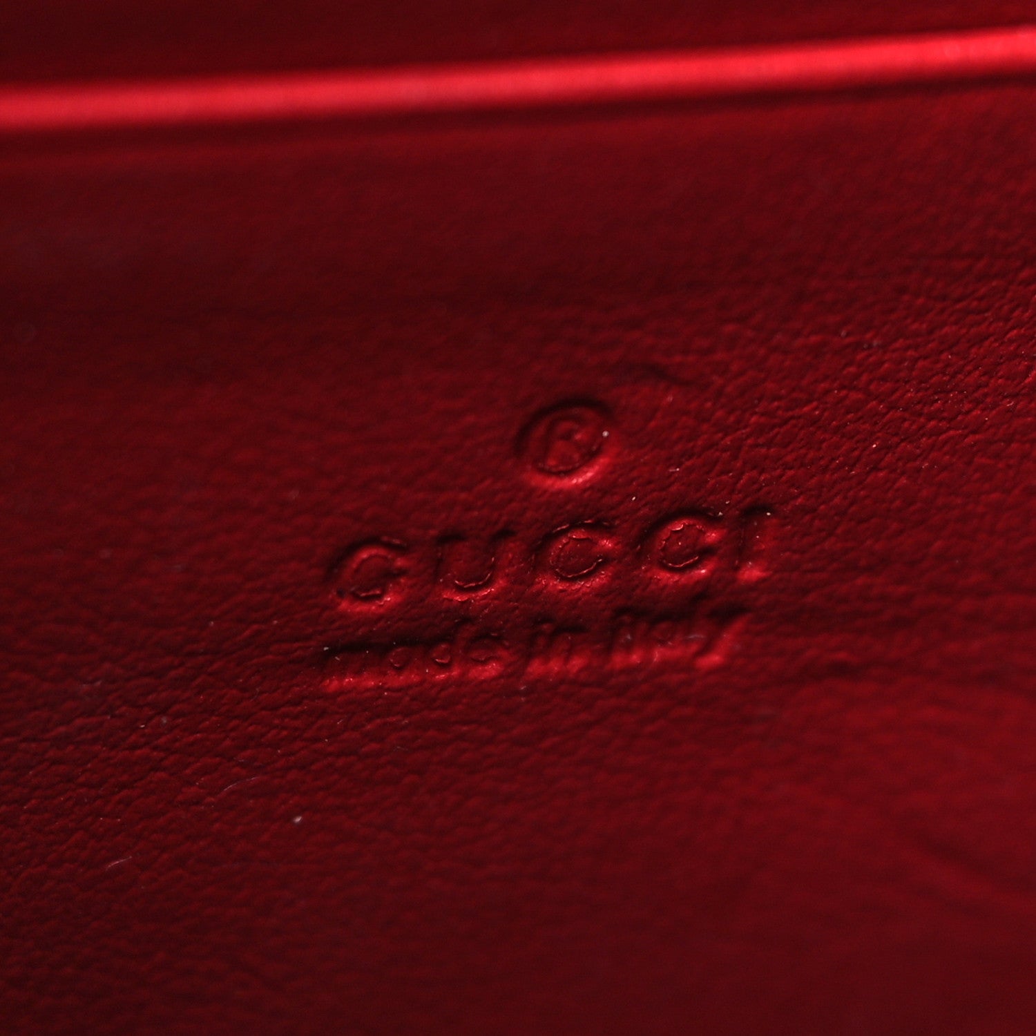 Gucci GG Supreme Monogram Mini Dionysus Chain Wallet Beige Vulcanic Red 6 of 9