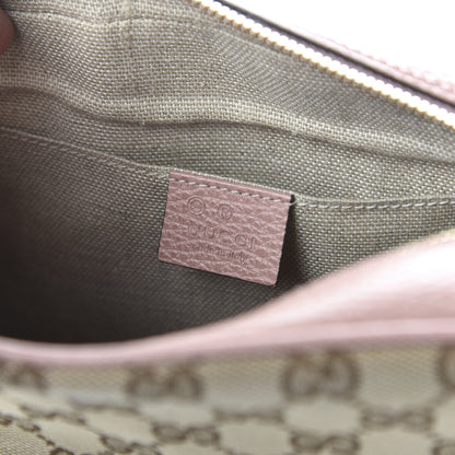 Gucci Monogram Mini Bree Messenger Bag Beige Soft Pink 8 of 10