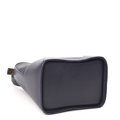 MCM Calfskin Mini Claudia Crossbody Bag True Navy 4 of 9