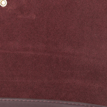 Louis Vuitton Calfskin Chain Louise GM Amarante 9 of 17