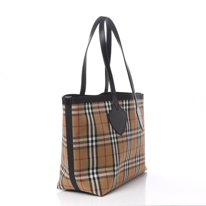 Burberry Vintage Check Medium The Giant Reversible Tote Antique Yellow Bright Red 4 of 9