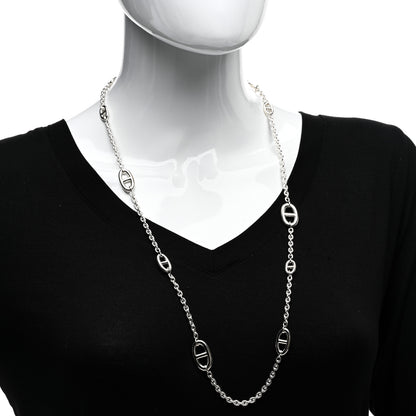 Hermes Sterling Silver Farandole Necklace 80 2 of 5