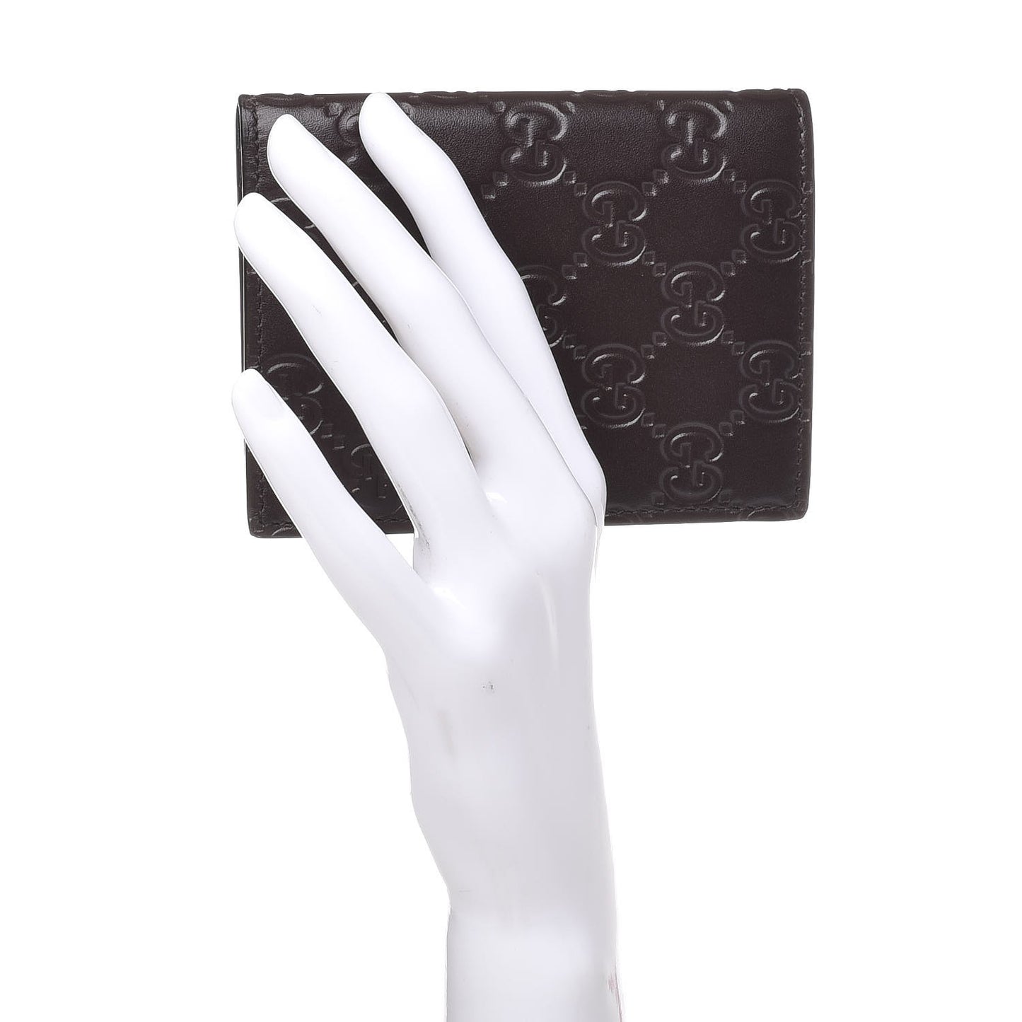 Guccissima Wallet Dark Brown