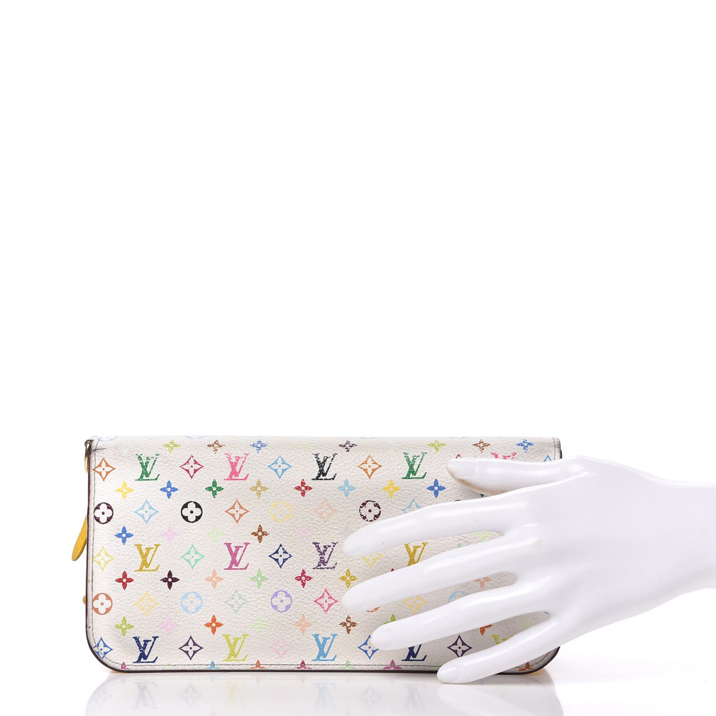 Monogram Multicolor Insolite Wallet White Citron