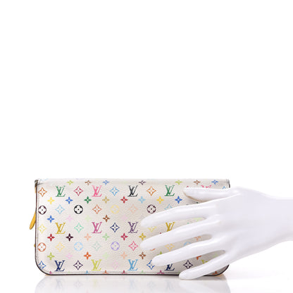 Louis Vuitton Monogram Multicolor Insolite Wallet White Citron 2 of 14