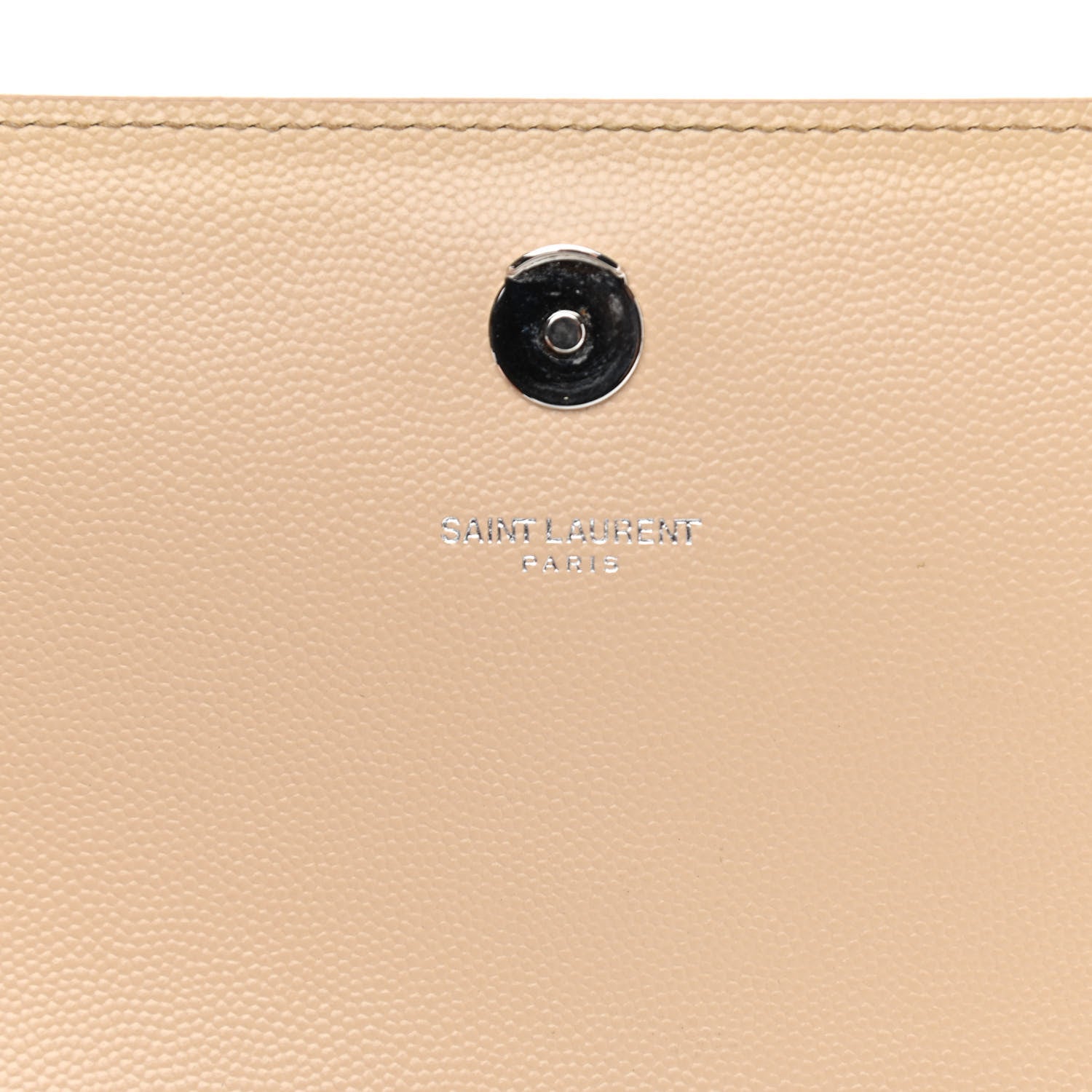 Saint Laurent Grain De Poudre Medium Classic Monogram Kate Satchel Sable Beige 6 of 15