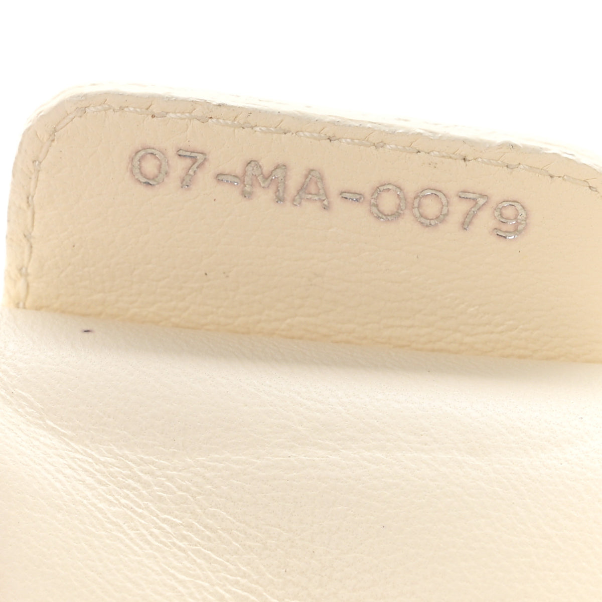 Christian Dior Lambskin Cannage Rendezvous Flap White 7 of 11