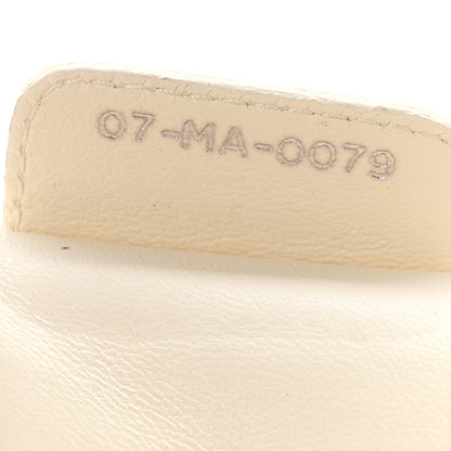 Christian Dior Lambskin Cannage Rendezvous Flap White 7 of 11