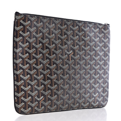 Goyard Goyardine Senat Pochette MM Black 3 of 6