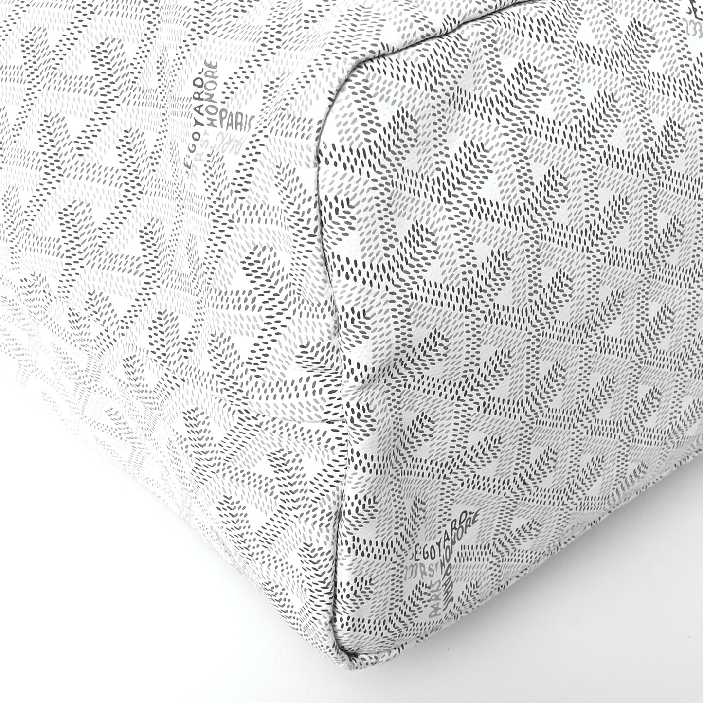 Goyardine Boheme Hobo White