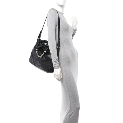 Chanel Glazed Calfskin Perforated Medium Rodeo Drive Tote Black 2 of 14