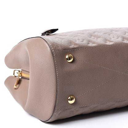 Louis Vuitton Empreinte Montaigne MM Taupe Glace 8 of 9