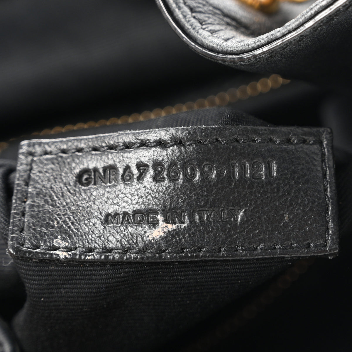 Lambskin Matelasse Monogram Joe Backpack Black