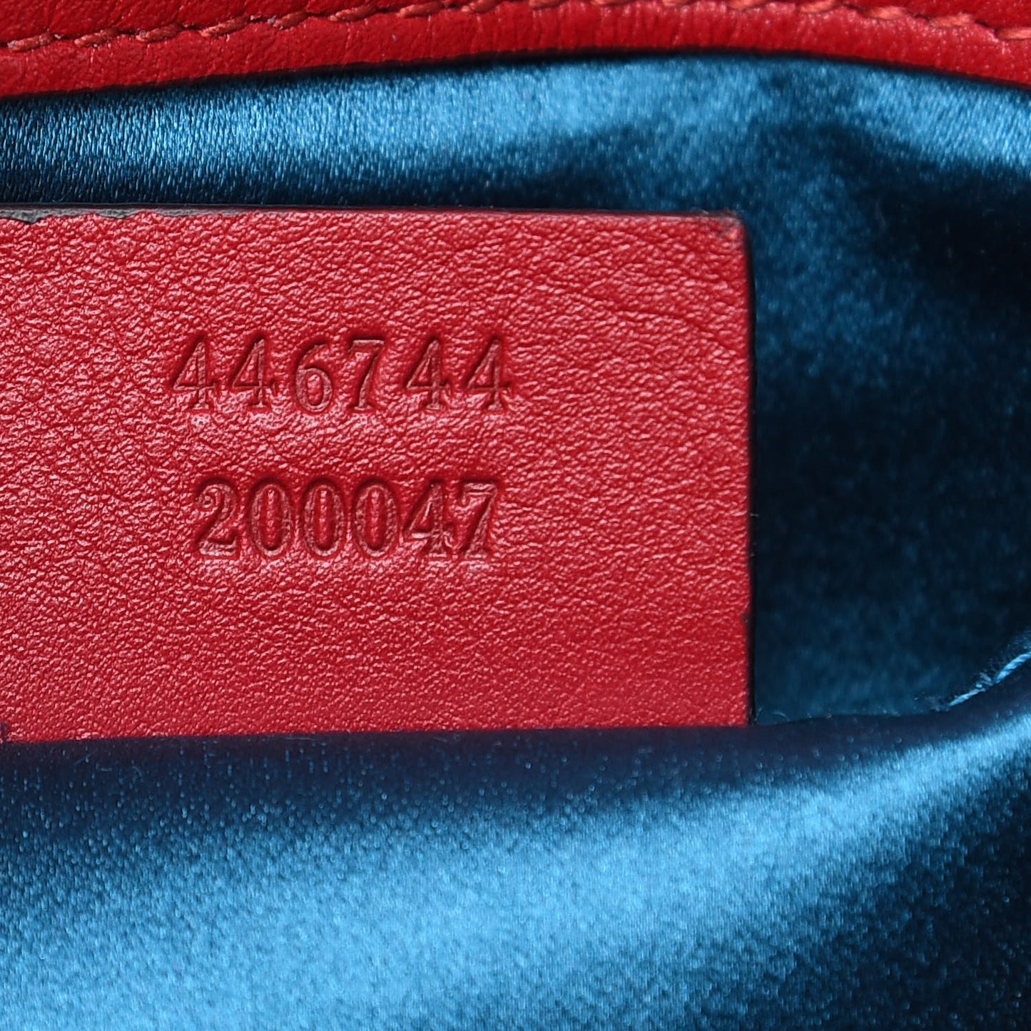 Velvet Matelasse Mini GG Marmont Shoulder Bag Hibiscus Red