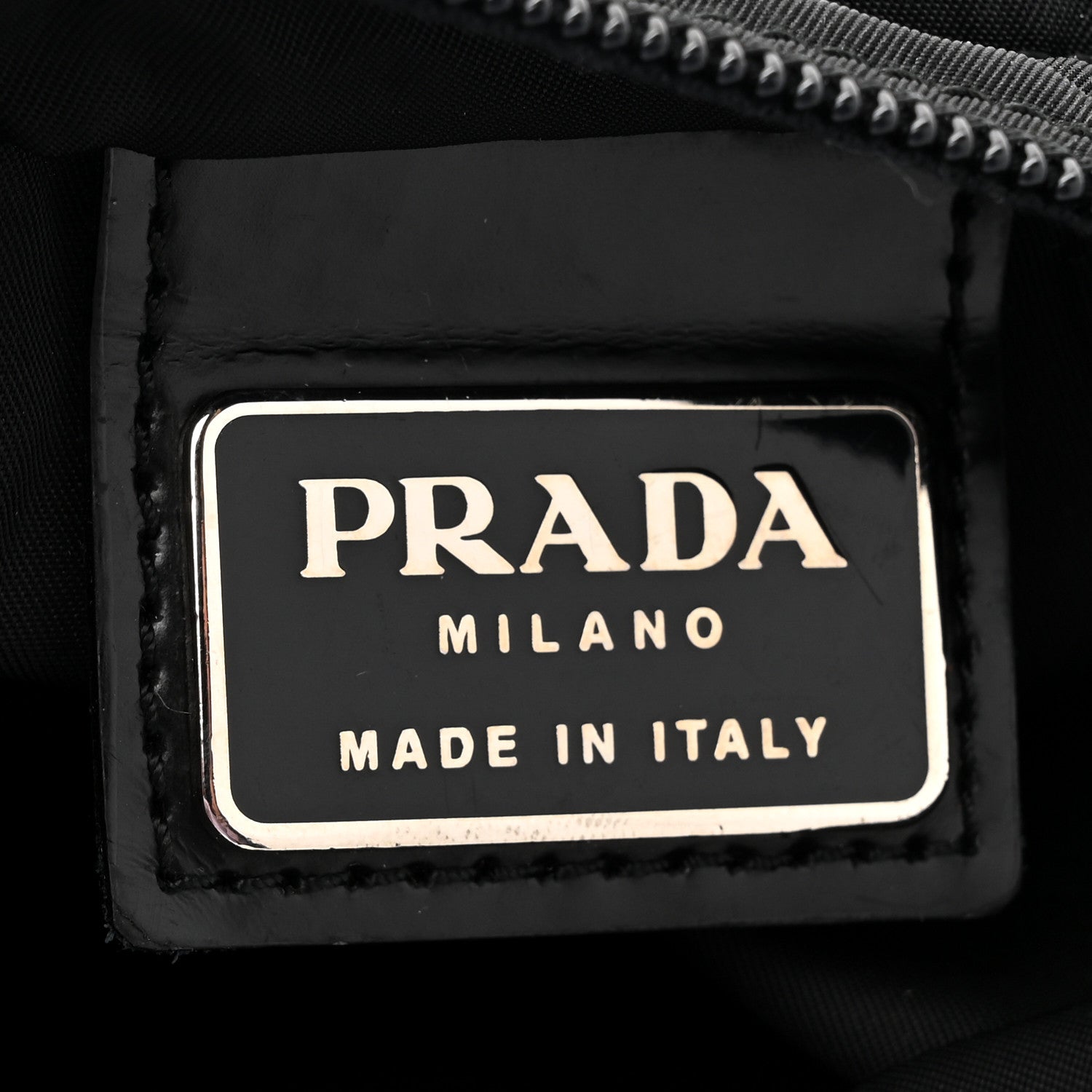 Prada Nylon Crossbody Bag Black 6 of 10