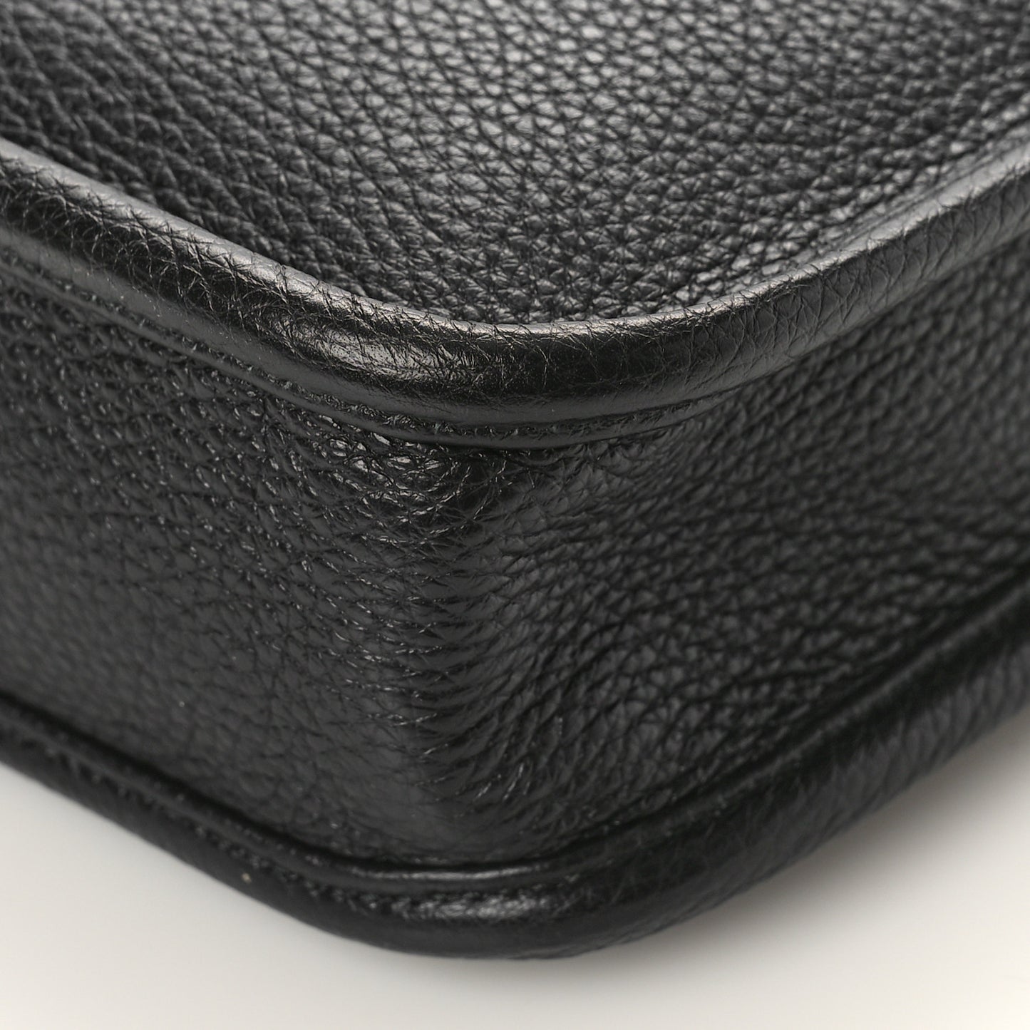 Vitello Daino Soft Mini Hobo Messenger Bag Black