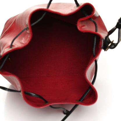 Louis Vuitton Epi Petit Noe Red Black 10 of 11