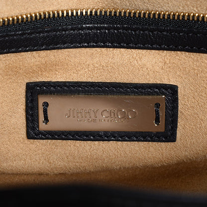 Jimmy Choo Patent Large Rosalie Satchel Black 6 of 7