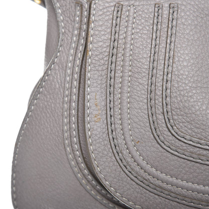 Chloe Calfskin Medium Marcie Satchel Cashmere Grey 11 of 14