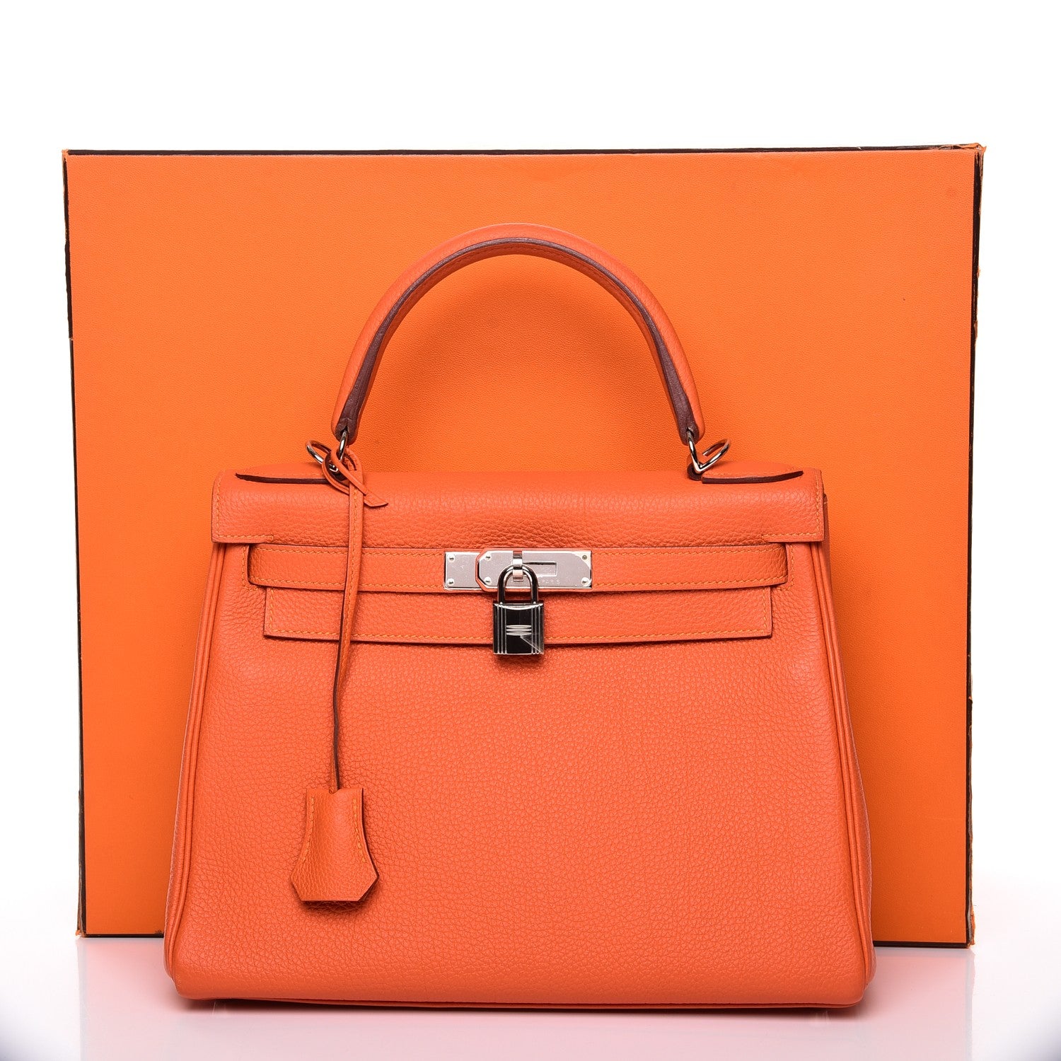 Hermes Togo Kelly Retourne 28 Feu 28 of 28