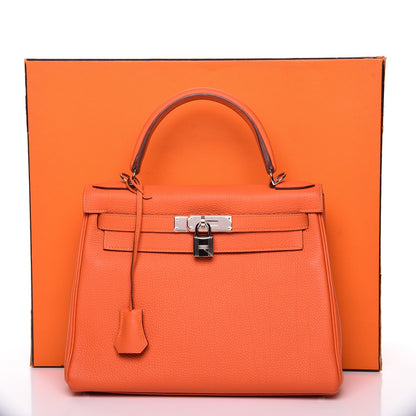 Hermes Togo Kelly Retourne 28 Feu 28 of 28