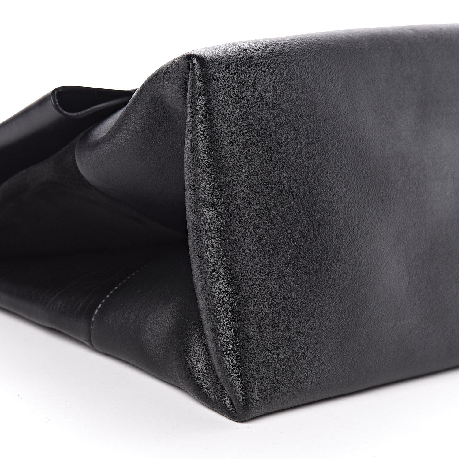 Celine Calfskin All Soft Shoulder Bag Black 6 of 7