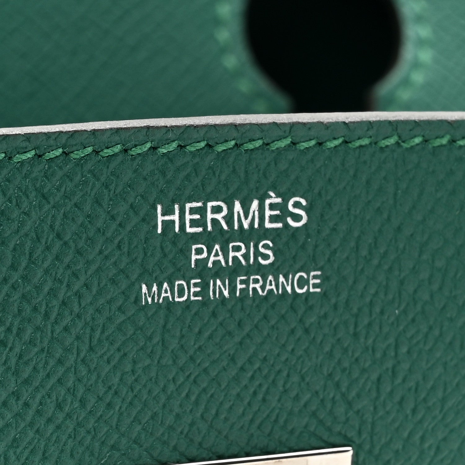 Hermes Epsom Birkin 35 Malachite 6 of 11