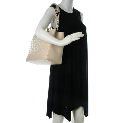 Chanel Caviar Quilted Grand Shopping Tote GST Beige Clair 2 of 7