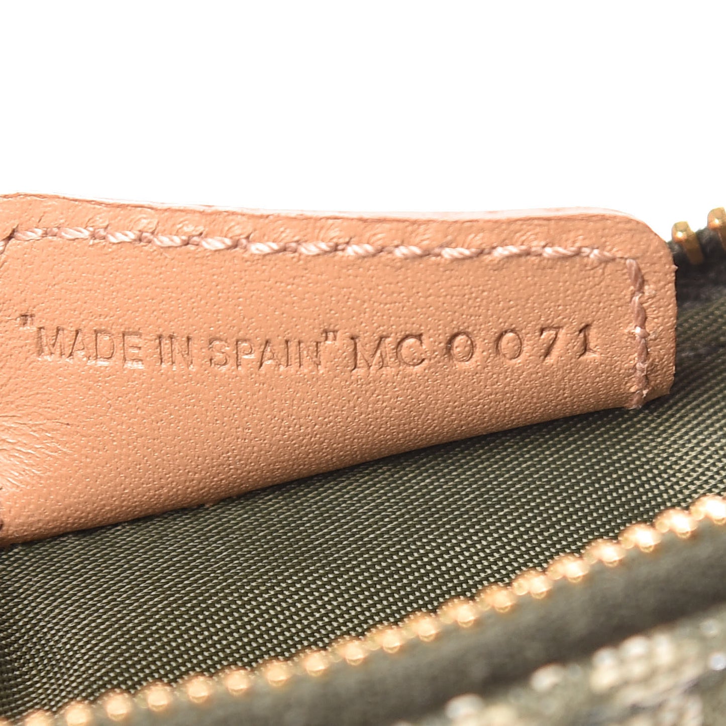Monogram Mini Saddle Pochette Green