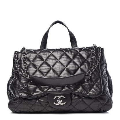 Chanel Lambskin Quilted 3 Maxi Flap Bag Black 1 of 12