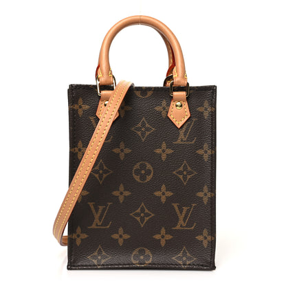 Louis Vuitton Monogram Petit Sac Plat 1 of 10
