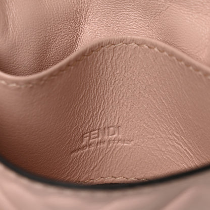 Fendi Nappa Matisse FF Embossed Nano Baguette Charm Rosa Quarzo 6 of 11