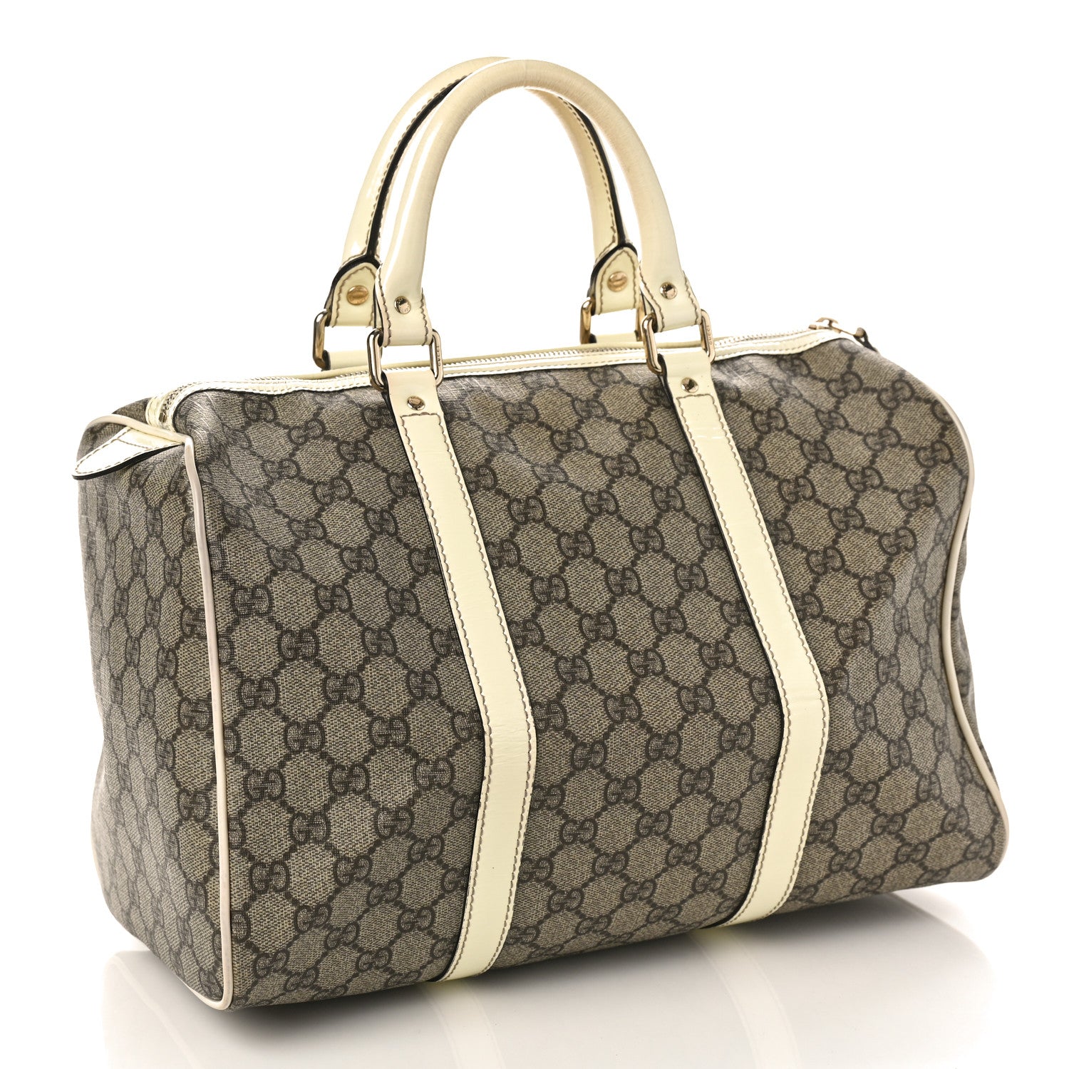 Gucci GG Plus Monogram Medium Joy Boston Off White 2 of 11