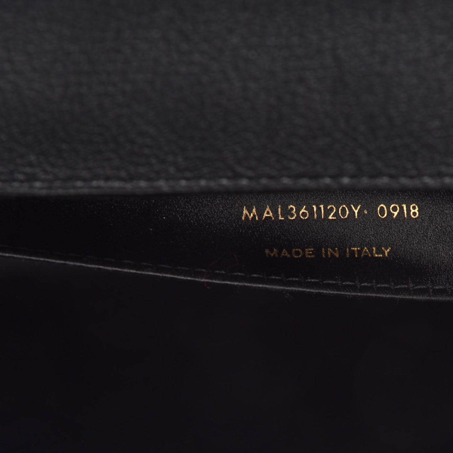 Calfskin Monogram Large Belle De Jour Clutch Black